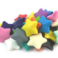 Звёзды - силиконовые бусины | Handmama.ru - пищевой силикон, силиконовые бусины