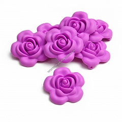 Цветок 40мм - силиконовые бусины | Handmama.ru - пищевой силикон, силиконовые бусины